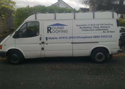 Roofing work in Dudley